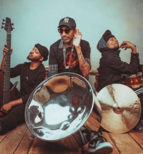 Jonathon Scales with instruments